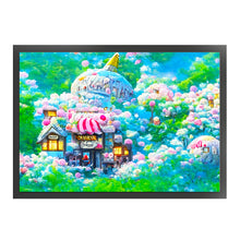 Load image into Gallery viewer, Huancan - Dream Shop - 60*45CM 11CT 3 Stamped Cross Stitch