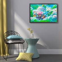 Load image into Gallery viewer, Huancan - Dream Shop - 60*45CM 11CT 3 Stamped Cross Stitch