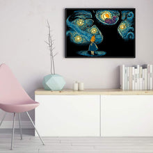 Load image into Gallery viewer, Huancan - Alice In Wonderland - 60*45CM 11CT 3 Stamped Cross Stitch