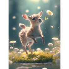 Load image into Gallery viewer, Fawn 30*40CM(Canvas) Full Round Drill Diamond Painting