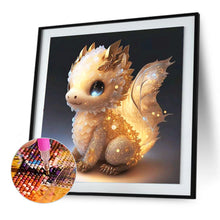 Load image into Gallery viewer, Golden Dinosaur 30*30CM(Canvas) Full Round Drill Diamond Painting