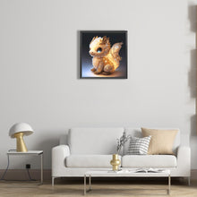 Load image into Gallery viewer, Golden Dinosaur 30*30CM(Canvas) Full Round Drill Diamond Painting