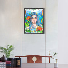 Load image into Gallery viewer, Goddess 30*40CM(Canvas) Full Round Drill Diamond Painting