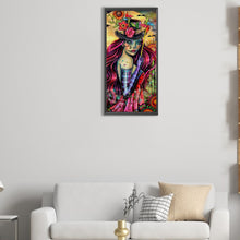 Load image into Gallery viewer, Girl Holding A Windmill 30*70CM(Canvas) Full Round Drill Diamond Painting