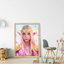 Load image into Gallery viewer, Huancan - Princess Zelda - 50*70CM 11CT 3 Stamped Cross Stitch