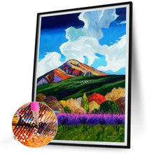 Load image into Gallery viewer, Flower Trees Under A Blue Sky 40*50CM(Canvas) Full Round Drill Diamond Painting