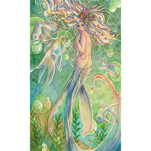 Load image into Gallery viewer, Mermaid And Pearl Girl 30*50CM(Canvas) Full Round Drill Diamond Painting