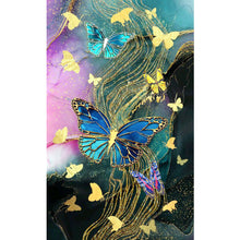 Load image into Gallery viewer, DIY - Butterfly - 40*65CM 11CT 3 Stamped Cross Stitch