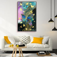 Load image into Gallery viewer, DIY - Butterfly - 40*65CM 11CT 3 Stamped Cross Stitch