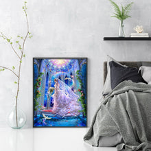 Load image into Gallery viewer, Yishu - Girl In A Wedding Dress - 50*72CM 11CT 3 Stamped Cross Stitch