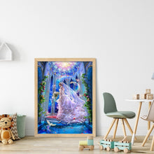 Load image into Gallery viewer, Yishu - Girl In A Wedding Dress - 50*72CM 11CT 3 Stamped Cross Stitch