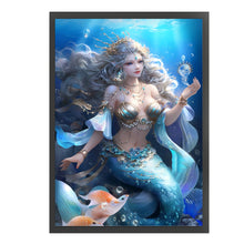 Load image into Gallery viewer, Huancan - Mermaid - 50*70CM 11CT 3 Stamped Cross Stitch