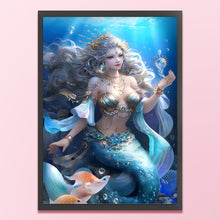 Load image into Gallery viewer, Huancan - Mermaid - 50*70CM 11CT 3 Stamped Cross Stitch