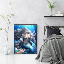 Load image into Gallery viewer, Huancan - Mermaid - 50*70CM 11CT 3 Stamped Cross Stitch
