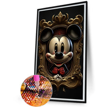 Load image into Gallery viewer, Mickey In The Mirror 30*50CM(Canvas) Full Round Drill Diamond Painting