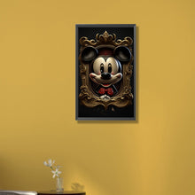 Load image into Gallery viewer, Mickey In The Mirror 30*50CM(Canvas) Full Round Drill Diamond Painting