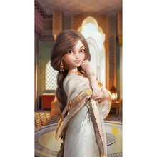 Load image into Gallery viewer, Girl 30*60CM(Canvas) Full Round Drill Diamond Painting