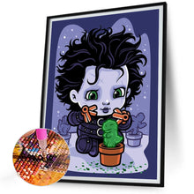 Load image into Gallery viewer, Edward Scissorhands 30*40CM(Canvas) Full Round Drill Diamond Painting