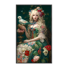 Load image into Gallery viewer, Yishu - Classic Blonde Beauty - 50*85CM 11CT 3 Stamped Cross Stitch