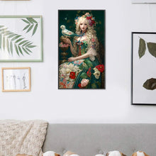 Load image into Gallery viewer, Yishu - Classic Blonde Beauty - 50*85CM 11CT 3 Stamped Cross Stitch
