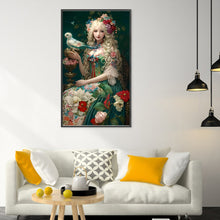 Load image into Gallery viewer, Yishu - Classic Blonde Beauty - 50*85CM 11CT 3 Stamped Cross Stitch