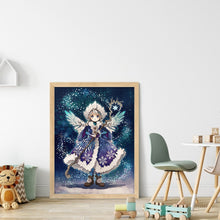 Load image into Gallery viewer, Yishu - Angel Girl With Magic Wand - 40*56CM 11CT 3 Stamped Cross Stitch