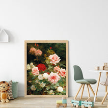 Load image into Gallery viewer, Yishu - Roses - 40*56CM 11CT 3 Stamped Cross Stitch