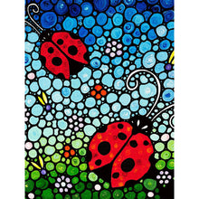 Load image into Gallery viewer, Ladybug 30*40CM(Canvas) Full Round Drill Diamond Painting
