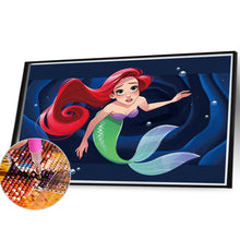 Load image into Gallery viewer, Mermaid 40*30CM(Canvas) Full Round Drill Diamond Painting