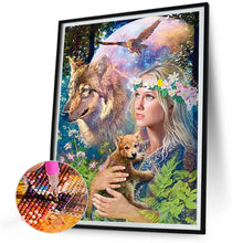 Load image into Gallery viewer, Wild Escape 30*40CM(Canvas) Full Round Drill Diamond Painting