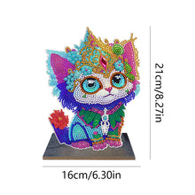 Load image into Gallery viewer, DIY Diamonds Painting Ornaments Wooden Animal Art Craft Kids Gift (GH074)