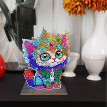 Load image into Gallery viewer, DIY Diamonds Painting Ornaments Wooden Animal Art Craft Kids Gift (GH074)