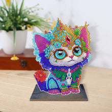 Load image into Gallery viewer, DIY Diamonds Painting Ornaments Wooden Animal Art Craft Kids Gift (GH074)