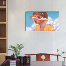 Load image into Gallery viewer, Girl In The Clouds 70*40CM(Canvas) Full Round Drill Diamond Painting