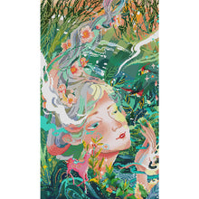 Load image into Gallery viewer, Joy Sunday - Flower Fairy - 40*64CM 14CT 2 Stamped Cross Stitch