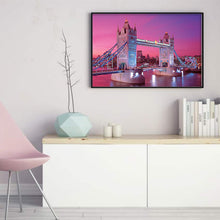 Load image into Gallery viewer, Huancan - London Bridge - 65*45CM 11CT 3 Stamped Cross Stitch