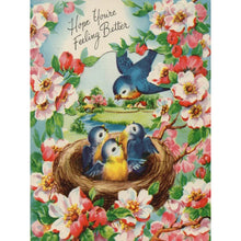 Load image into Gallery viewer, Birdsong And Flowers 30*40CM(Canvas) Full Round Drill Diamond Painting