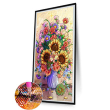 Load image into Gallery viewer, Bouquet In A Vase 45*80CM(Canvas) Full Round Drill Diamond Painting