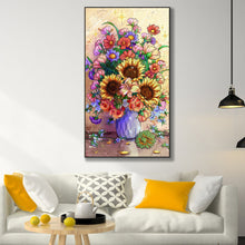 Load image into Gallery viewer, Bouquet In A Vase 45*80CM(Canvas) Full Round Drill Diamond Painting
