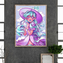 Load image into Gallery viewer, Elemental Girl 30*40CM(Canvas) Full Round Drill Diamond Painting