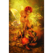 Load image into Gallery viewer, Yishu - Elf - 50*75CM 11CT 3 Stamped Cross Stitch