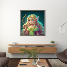 Load image into Gallery viewer, Huancan - Elf - 50*50CM 11CT 3 Stamped Cross Stitch