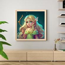 Load image into Gallery viewer, Huancan - Elf - 50*50CM 11CT 3 Stamped Cross Stitch