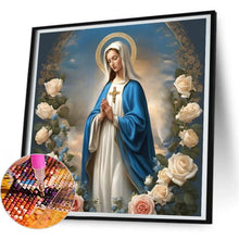 Load image into Gallery viewer, Virgin Mary 30*30CM(Canvas) Full Round Drill Diamond Painting