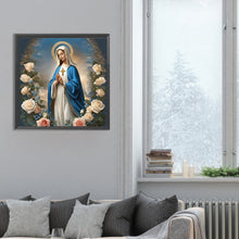 Load image into Gallery viewer, Virgin Mary 30*30CM(Canvas) Full Round Drill Diamond Painting