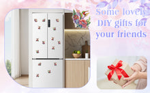 Load image into Gallery viewer, 6 Pcs Diamond Mosaic Magnets Refrigerator for Adult Beginners (Hummingbird)