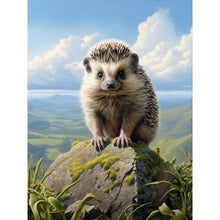 Load image into Gallery viewer, Hedgehog 30*40CM(Canvas) Full Round Drill Diamond Painting