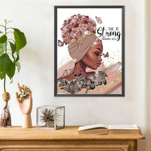 Load image into Gallery viewer, Strong Woman 30*40CM(Canvas) Full Round Drill Diamond Painting