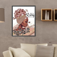 Load image into Gallery viewer, Strong Woman 30*40CM(Canvas) Full Round Drill Diamond Painting