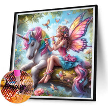 Load image into Gallery viewer, Angel Woman 30*30CM(Canvas) Full Round Drill Diamond Painting